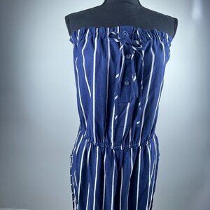 Ashley Stewart Stripe Women's Jumpsuit Size 18/20
